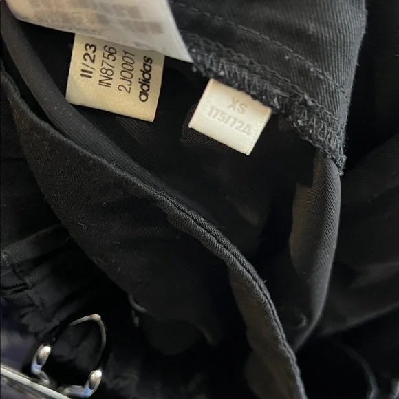 Y-3 black twill cargo pants